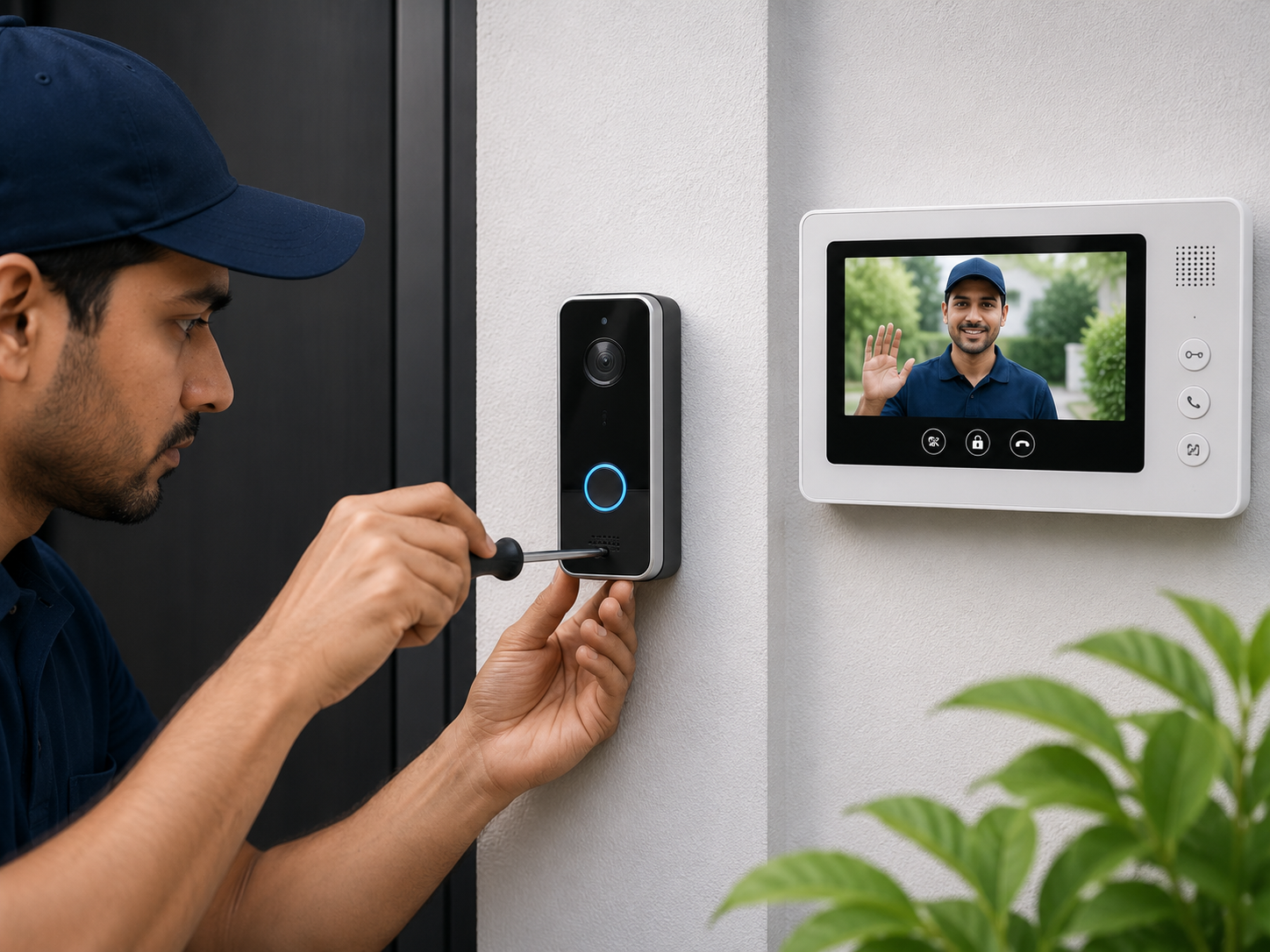 Video doorbell and audio doorbell installation Rawalpindi Islamabad